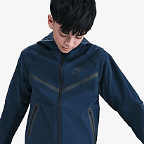Толстовка NIKE B NSW TCH WVN FZ JKT - PD