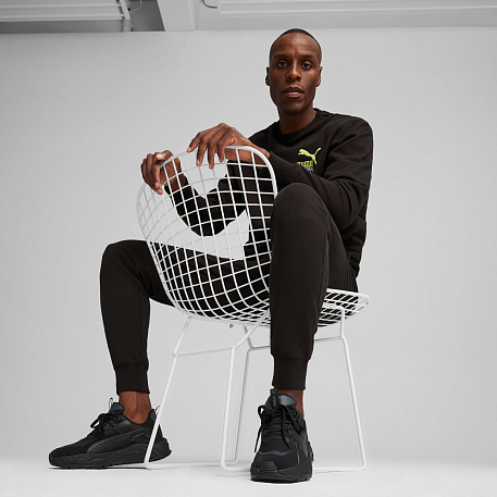 Кроссовки Puma RS-Trck Base Black-Strong Gray