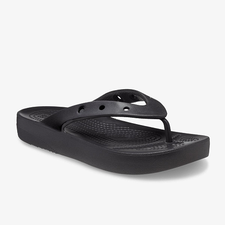 Тапочки Crocs Classic  Platform  Flip W Whi