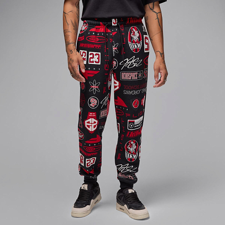 Брюки JORDAN M J ESS AOP FLC PANT