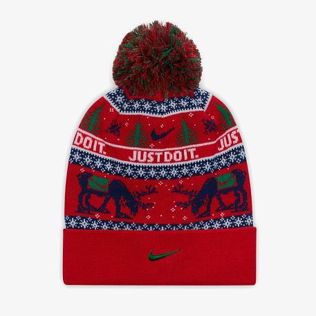 Шапка NIKE U NK PEAK BEANIE SC HOL25 L