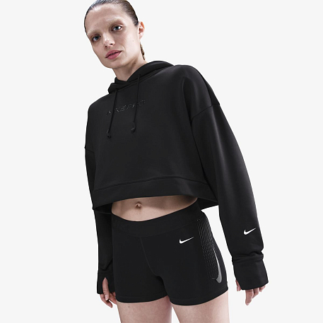 Толстовка NIKE W NP TF FLC HOODIE GG GRX