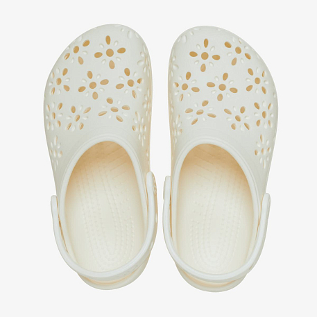 Клоги CROCS Classic  Floral  Cut  Out Clog Chk