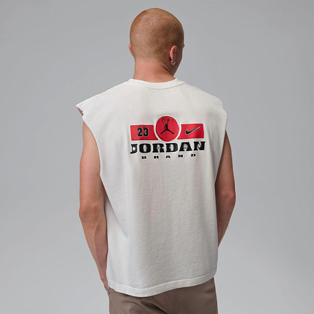 Майка JORDAN M J BRK GFX SLVLS MSCLE TOP
