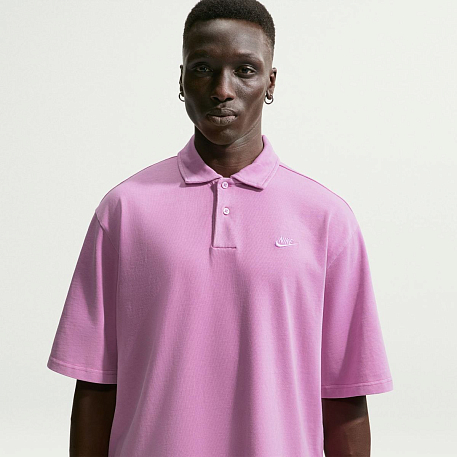 Поло NIKE M NK CLUB JERSEY POLO WASHED