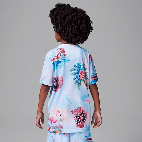 Футболка JDB JORDAN FLAMINGO AOP SS TEE / JDB JORDAN FLAMINGO AOP SS