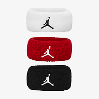 Повязка на голову JORDAN W HAIR TIES TERRY 3 PK