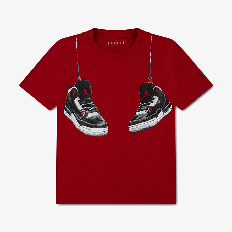 Футболка JORDAN JDB AJ3  SHOE STRINGS