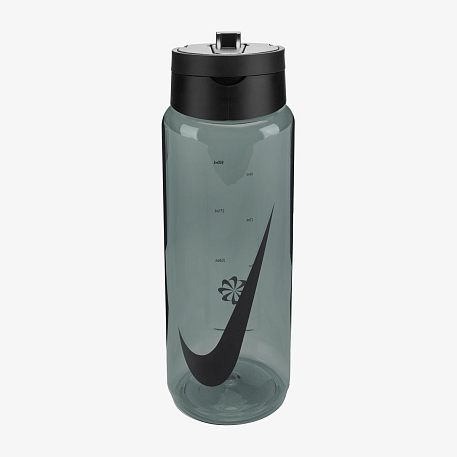 Бутылка NIKE TR RENEW RECHARGE STRAW BOTTLE 24 OZ ANTHRACITE/BLACK/BLACK 24OZ