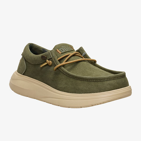 Кроссовки Hey Dude Wally COMF Worn Twill BBOG