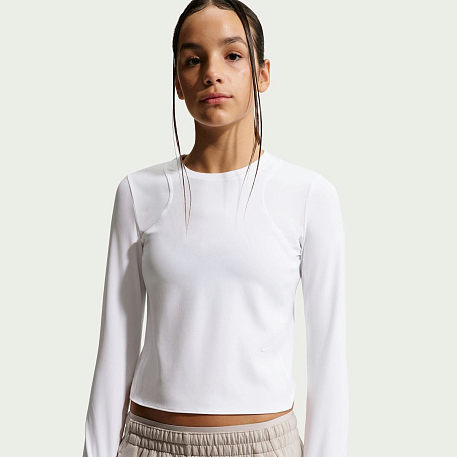 Лонгслив NIKE G NK MAVN DF RIBBED LS TOP