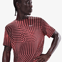 Футболка NIKE M NK DF MILER PRNT/MAT EXT