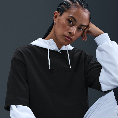 Футболка NIKE W NSW LUXE SS TEE RELAX