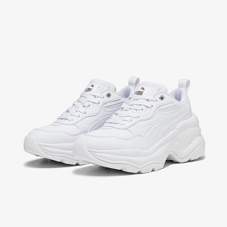 Кроссовки PUMA CILIA WEDGE PUMA WHITE-PUMA WHITE-PUMA S