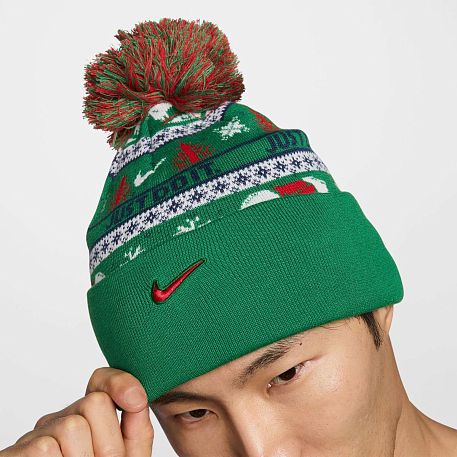 Шапка NIKE U NK PEAK BEANIE SC HOL25 L
