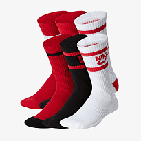Носки NIKE Y NK ED CSH CREW 6P - 144 GFX2