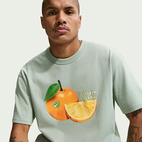Футболка NIKE U NSW TEE LSE PREM ORANGE