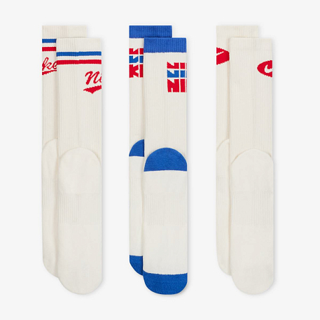 Носки NIKE U NK ED PLS CRW 3PR LFESTL 144