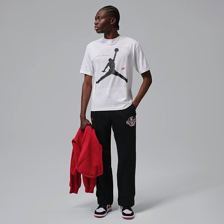 Футболка JORDAN M J JM BLUR GFX SS CREW