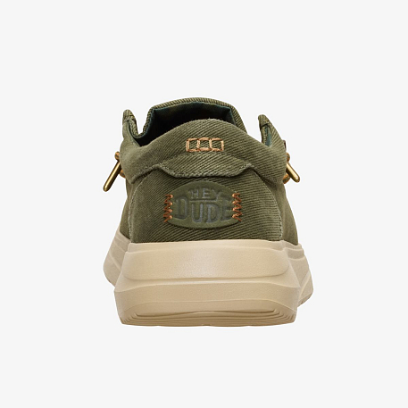 Кроссовки Hey Dude Wally COMF Worn Twill BBOG