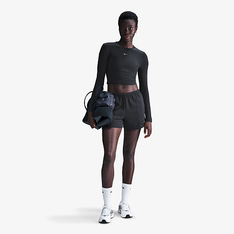 Футболка с длинным рукавом NIKE W NSW NK CHLL KNT LS CRP