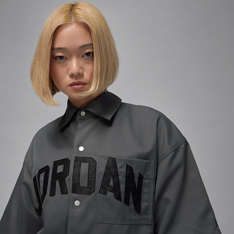 Футболка JORDAN W J FLT SS WOVEN TOP