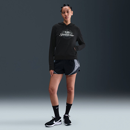 Толстовка NIKE W NSW CLUB FLC GX STD PO HDY