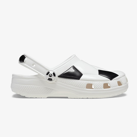 Клоги Crocs CLASSIC SOCCER BALL CLOG K WHI/BLK