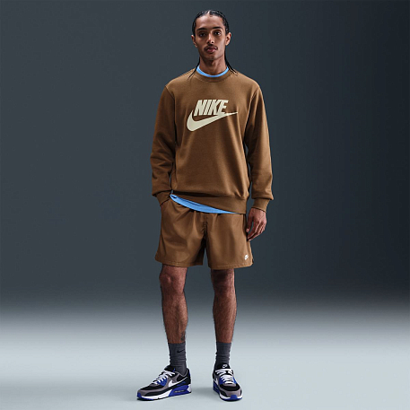Толстовка NIKE M NK CLUB BB GFX CREW