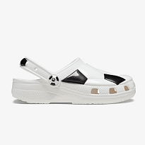 Клоги Crocs CLASSIC SOCCER BALL CLOG K WHI/BLK