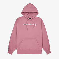 Толстовка Converse Sweatshirt Wordmark Fleece Hoodie Emb