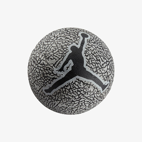 Мяч баскетбольный JORDAN SKILLS 2.0 GRAPHIC WOLF GREY/BLACK/WOLF GREY/BLACK 03