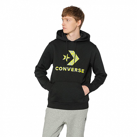 Толстовка Converse REFLECTIVE CHEETAH INFILL HOODIE LIME