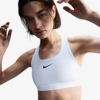 Топ NIKE W NK SWSH MED SPT BRA