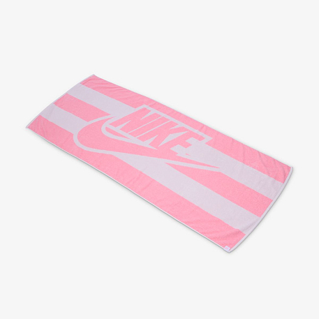 Полотенце NIKE CLUB POOL TOWEL AOJ MED SOFT PINK/WHITE OSFM