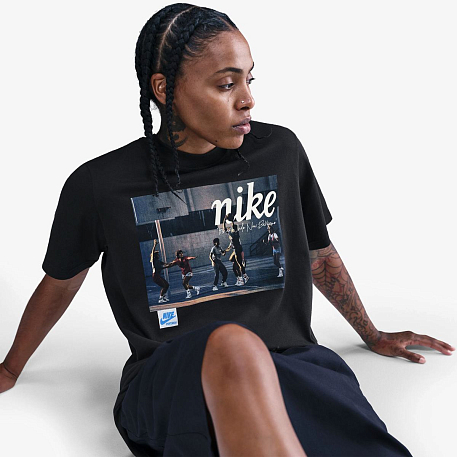 Футболка NIKE W NK TEE BB PHOTO