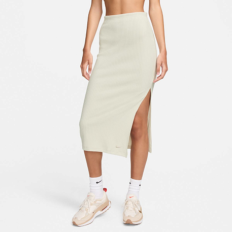 Юбка NIKE W NSW NK CHLL KNT RIB MD SKIRT