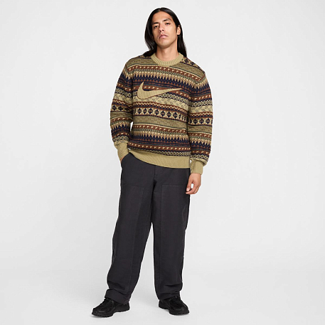 Толстовка NIKE M NL FAIR ISLE CREW SWEATER