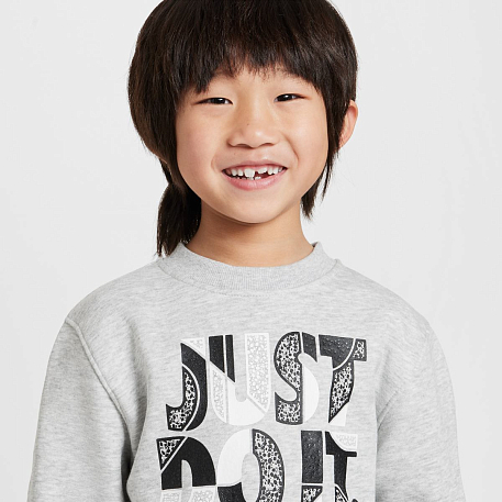 Толстовка NIKE NKB B NSW OUTSIDE T LINES FT C / NKB B NSW OUTSIDE T LINES F