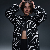 Толстовка NIKE W NSW COZY HBR JKT