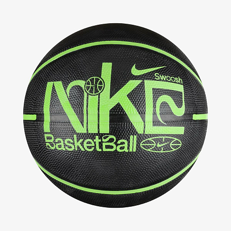 Мяч баскетбольный NIKE EVERYDAY PLAYGROUND 8P GRAPHIC DEFLATED BLACK/LIME BLAST/LIME BLAST/LIME BLAST 07