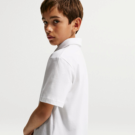Поло NIKE K NSW CLUB KNIT SS POLO LBR
