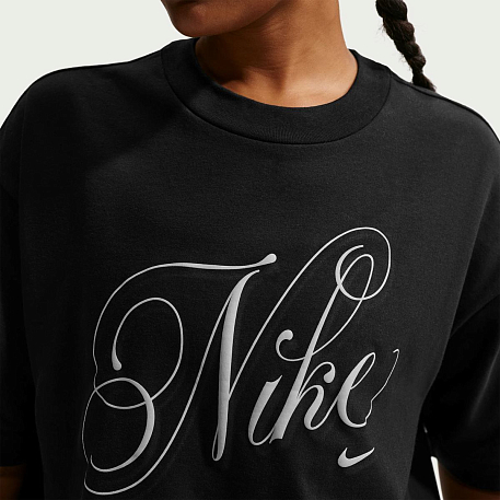 Футболка NIKE W NSW SS TEE BOXY SCRIPT