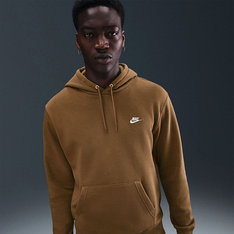 Толстовка NIKE M NK CLUB BB PO HOODIE