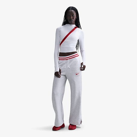 Брюки NIKE W NSW PHNX FLC HR GX WIDE PNT