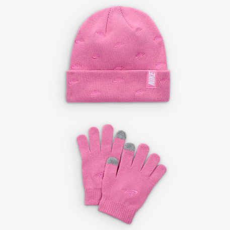 Набор:шапка,перчатки NIKE NAN FUTURA TOSS PEAK BEANIE SE / NAN FUTURA TOSS PEAK BEANIE