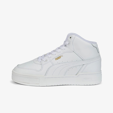 Кеды Puma CA Pro Mid White-Team Gold