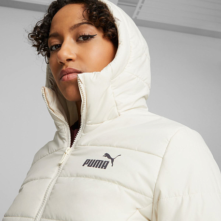 Куртка Puma ESS Hooded Padded Jacket Alpine Snow