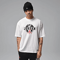 Футболка JORDAN M J GLOBE GFX OVSZ SS CREW