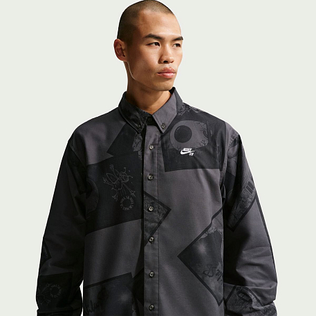 Лонгслив NIKE U NK SB MISS YOU LS BTNUP TOP